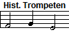 Hist. Trompeten